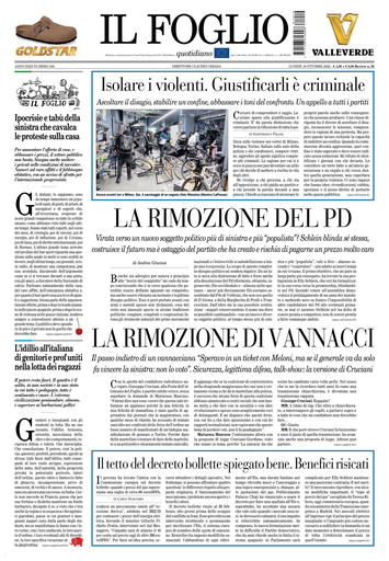 Prima-pagina-il foglio-messina-edizione-di-oggi-19-10-2026